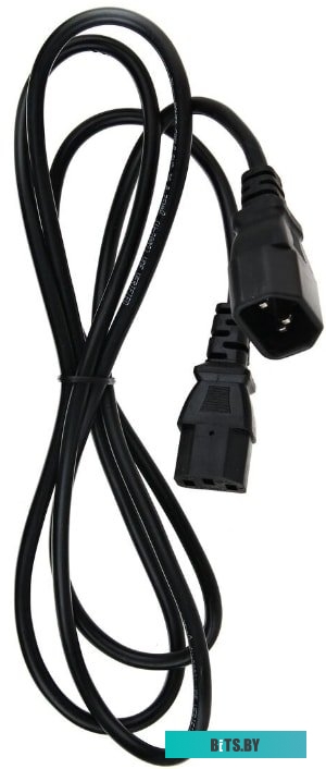 TE001-CU0.75-1.8M Кабель/ Кабель UPS - устройство 220V (IEC-320-C13/C14) <VDE>3G0,75mm2, 1,8m,медь,Telecom <TE001-CU0.75-1.8M>