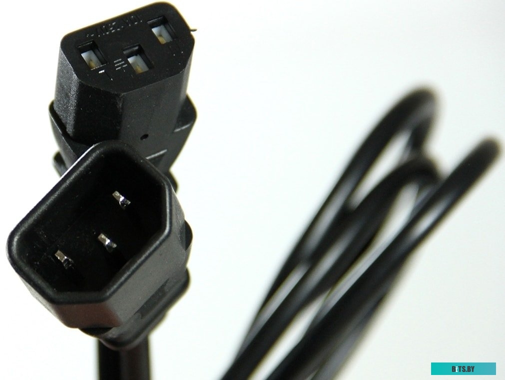 TE001-CU0.75-1.8M Кабель/ Кабель UPS - устройство 220V (IEC-320-C13/C14) <VDE>3G0,75mm2, 1,8m,медь,Telecom <TE001-CU0.75-1.8M>