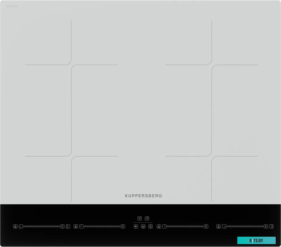 ICI 622 W Варочная поверхность Kuppersberg/ Варочная поверхность Kuppersberg, индукция, High-Tech, прямой край, 9 уровней мощности, бустер, Stop and G