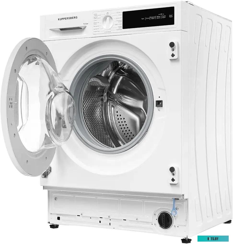 WDM 560 Встраиваемые стиральные машины Kuppersberg/ Встраиваемая стирально-сушильная машина, загрузка при стирке 7 кг, загрузка при сушке 5кг,  отжим 