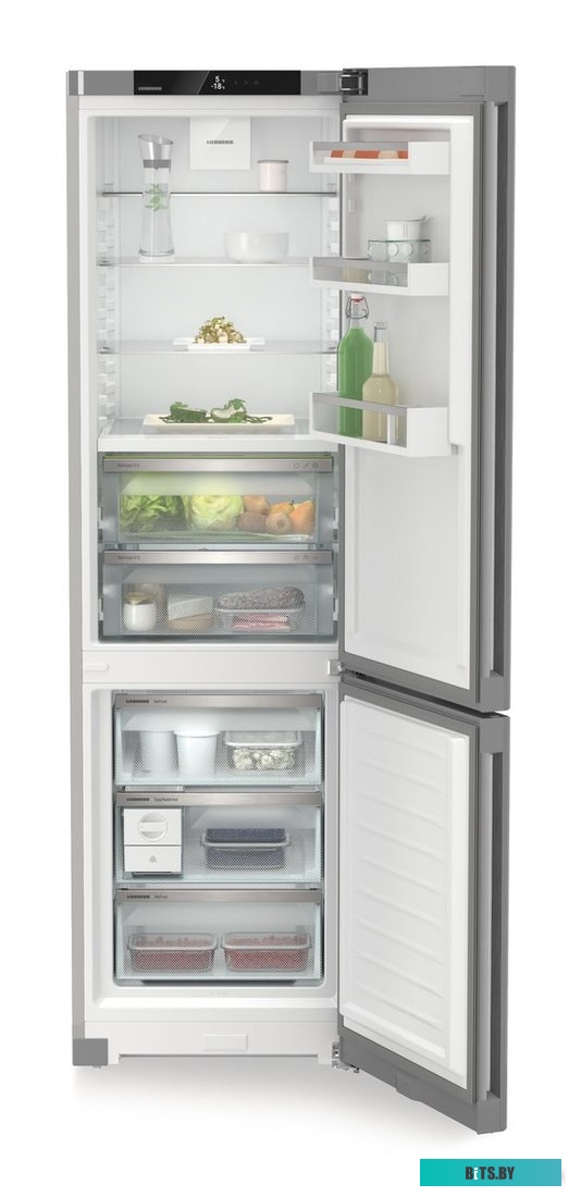 CNsfc 574i-22 001 Холодильники LIEBHERR/ Plus, EasyFresh, МК NoFrost, 3 контейнера МК, в. 201,5 см, ш. 60 см, класс ЭЭ A++, внутренние ручки, двери St