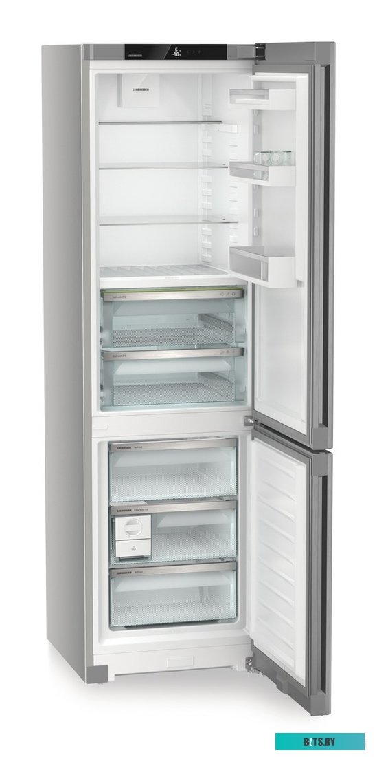 CNsfc 574i-22 001 Холодильники LIEBHERR/ Plus, EasyFresh, МК NoFrost, 3 контейнера МК, в. 201,5 см, ш. 60 см, класс ЭЭ A++, внутренние ручки, двери St