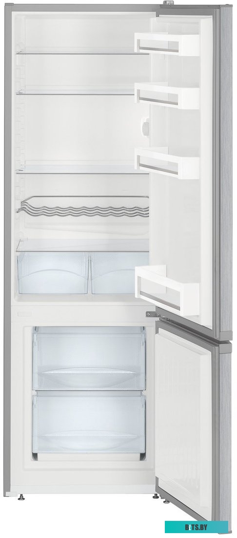 CUe 2831-26 001 Холодильники Liebherr/ 161.2x55x62.9, объем камер 212/53 л, нижняя морозильная камера, белый