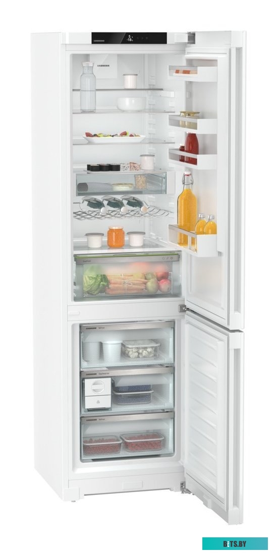 CNd 7723-20 001 Холодильники LIEBHERR/ Plus, EasyFresh, МК NoFrost, 3 контейнера МК, в. 201,5 см, ш. 75 см, класс ЭЭ A++, внутренние ручки, белый цвет