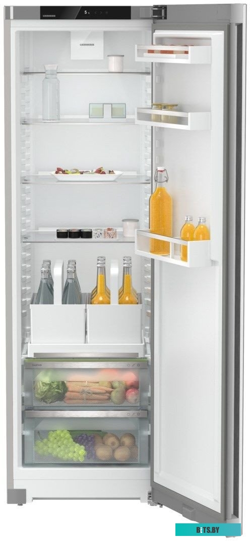 RDsfe 5220-20 001 Холодильник Liebherr/ Plus, EasyFresh 2 контейнера, в. 185,5 cм, ш. 60 см, класс ЭЭ A+, без МК, внутренние ручки, дверь SteelFinish,