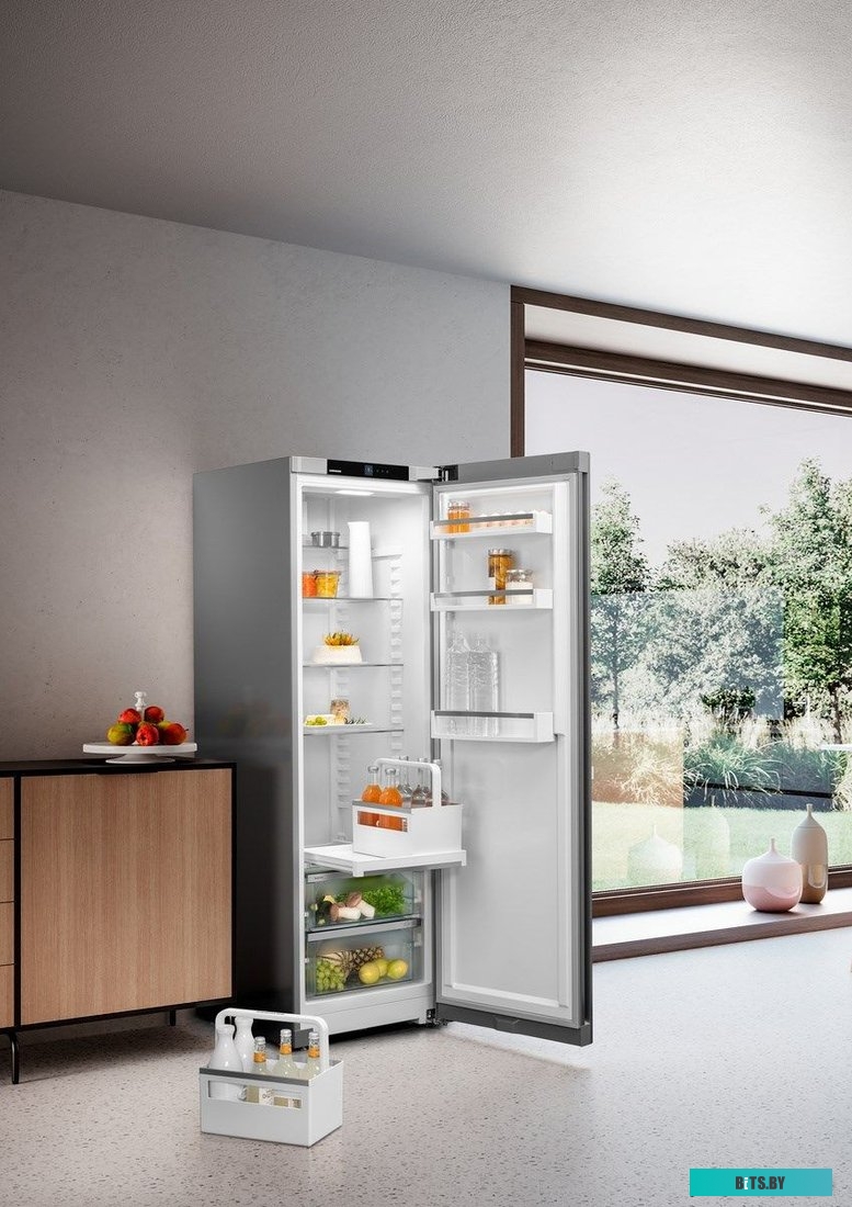 RDsfe 5220-20 001 Холодильник Liebherr/ Plus, EasyFresh 2 контейнера, в. 185,5 cм, ш. 60 см, класс ЭЭ A+, без МК, внутренние ручки, дверь SteelFinish,