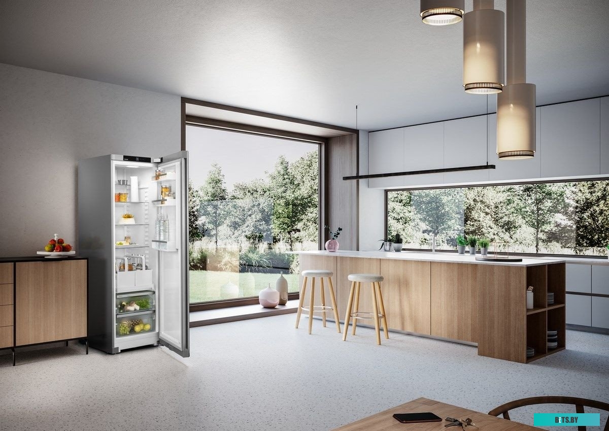 RDsfe 5220-20 001 Холодильник Liebherr/ Plus, EasyFresh 2 контейнера, в. 185,5 cм, ш. 60 см, класс ЭЭ A+, без МК, внутренние ручки, дверь SteelFinish,