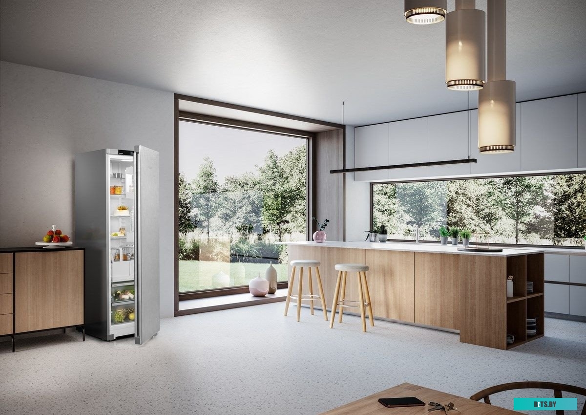 RDsfe 5220-20 001 Холодильник Liebherr/ Plus, EasyFresh 2 контейнера, в. 185,5 cм, ш. 60 см, класс ЭЭ A+, без МК, внутренние ручки, дверь SteelFinish,