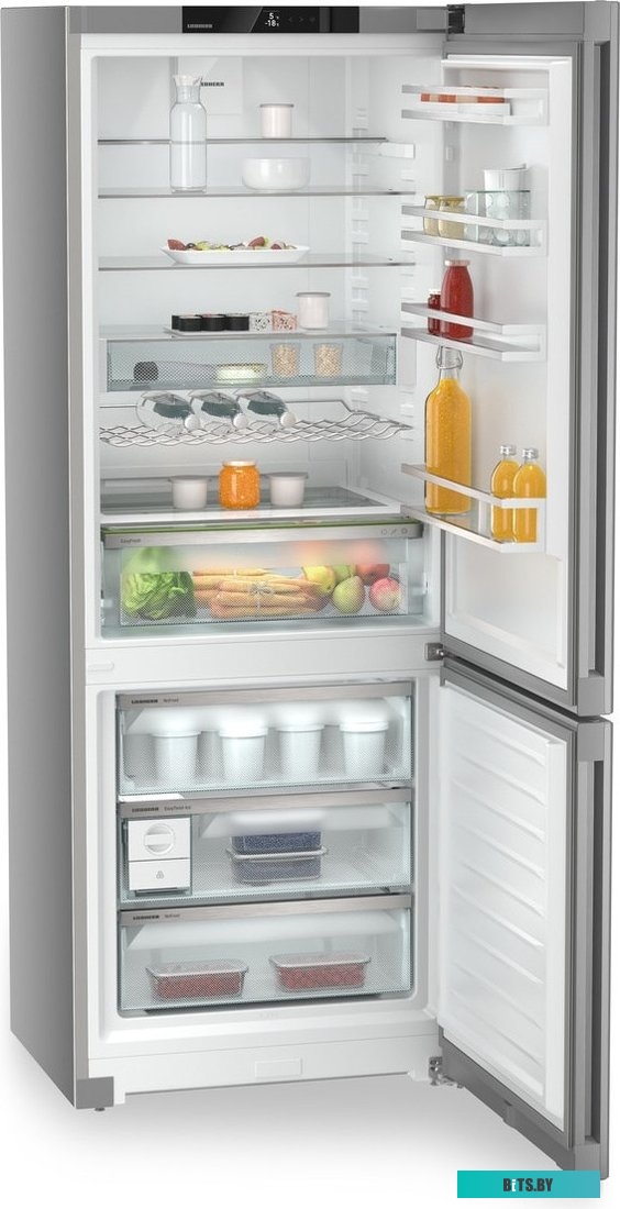 CNsfd 7723-20 001 Холодильники LIEBHERR/ Plus, EasyFresh, МК NoFrost, 3 контейнера МК, в. 201,5 см, ш. 75 см, класс ЭЭ A++, внутренние ручки, цвет Ste