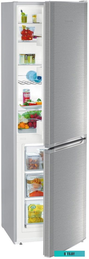 CUe 3331-26 001 Холодильники Liebherr/ 181.2x55x63, объем камер 156/53 л, нижняя морозильная камера,белый