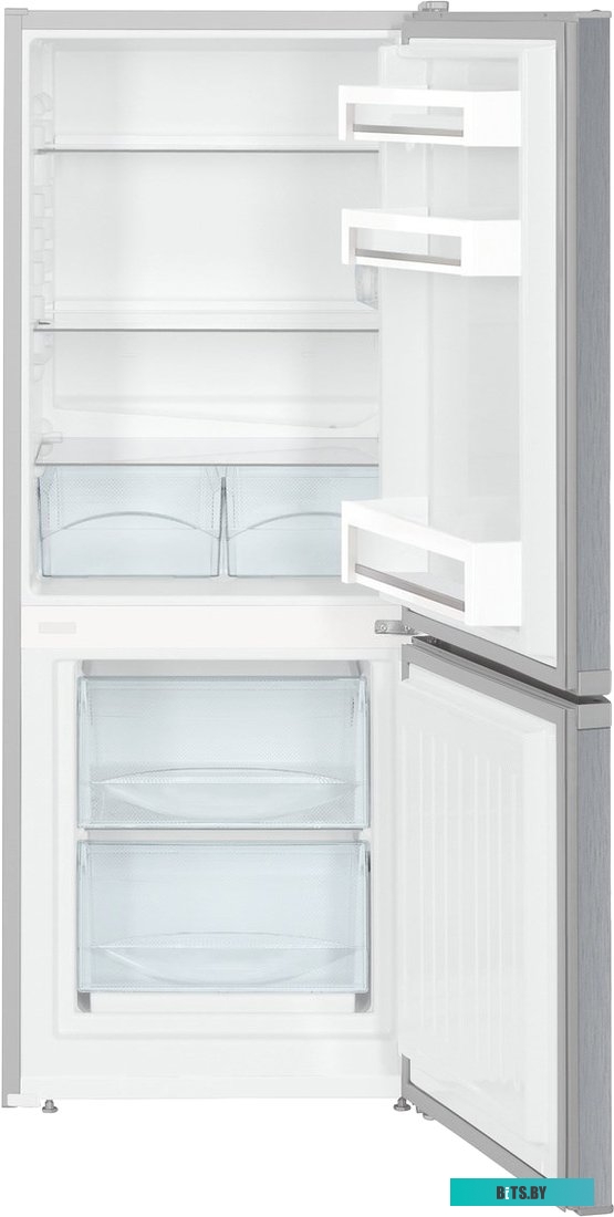 CUe 2331-26 001 Холодильники Liebherr/ 137.2x55x63, объем камер 156/53 л, нижняя морозильная камера, белый