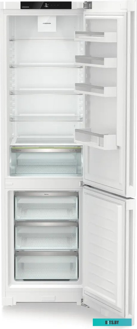 CNc 5703-22 001 Холодильники LIEBHERR/ Pure, EasyFresh, МК NoFrost, 3 контейнера МК, в. 201,5 см, ш. 60 см, улучшенный класс ЭЭ, внутренние ручки, бел