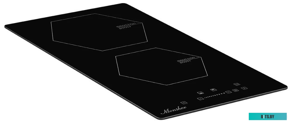 MHI 3002 Встраиваемая индукционная  варочная панель домино MONSHER/ Индукционная варочная поверхность, Стеклокерамика KANGER, ширина 30 см, 2 индукцио