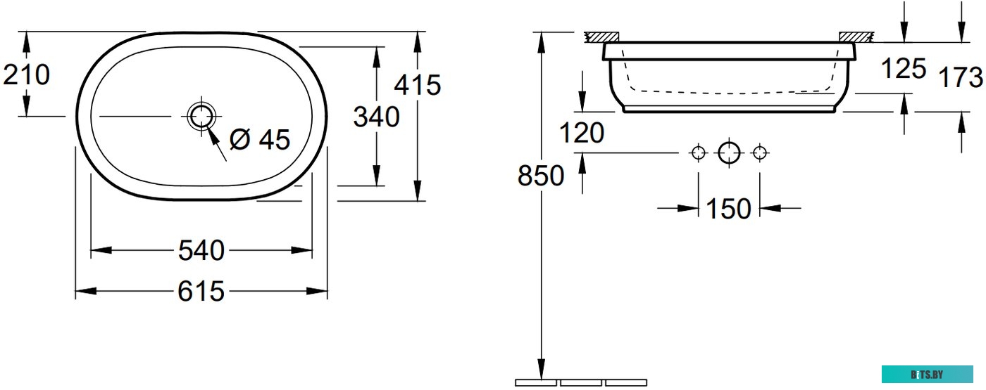 Ролик подачи из кассеты OKI C9200/9300/9400/9500/9600/9650/9800/9850 41766501