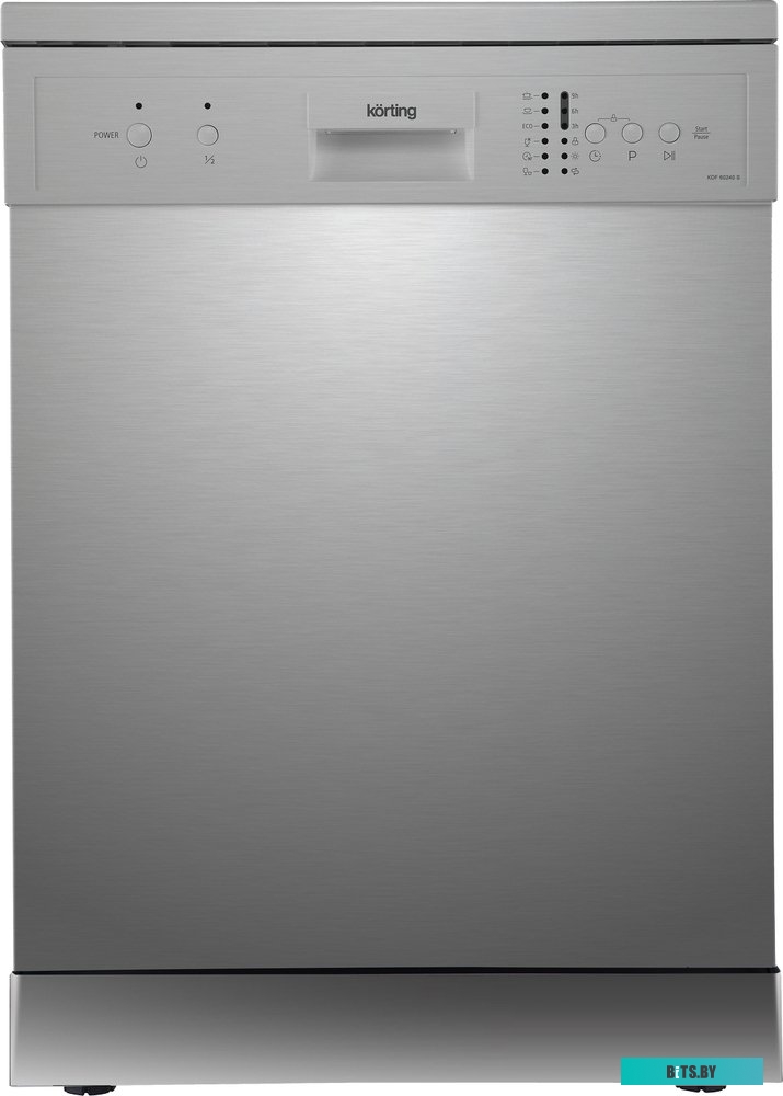 KDF 60240 S Посудомоечная машина/ Отдельност., 60 см, А++/A/A, электронное управление, 6 программ: нормальная, ЭКО, стекло, интенсив, 90 мин, быстрая;