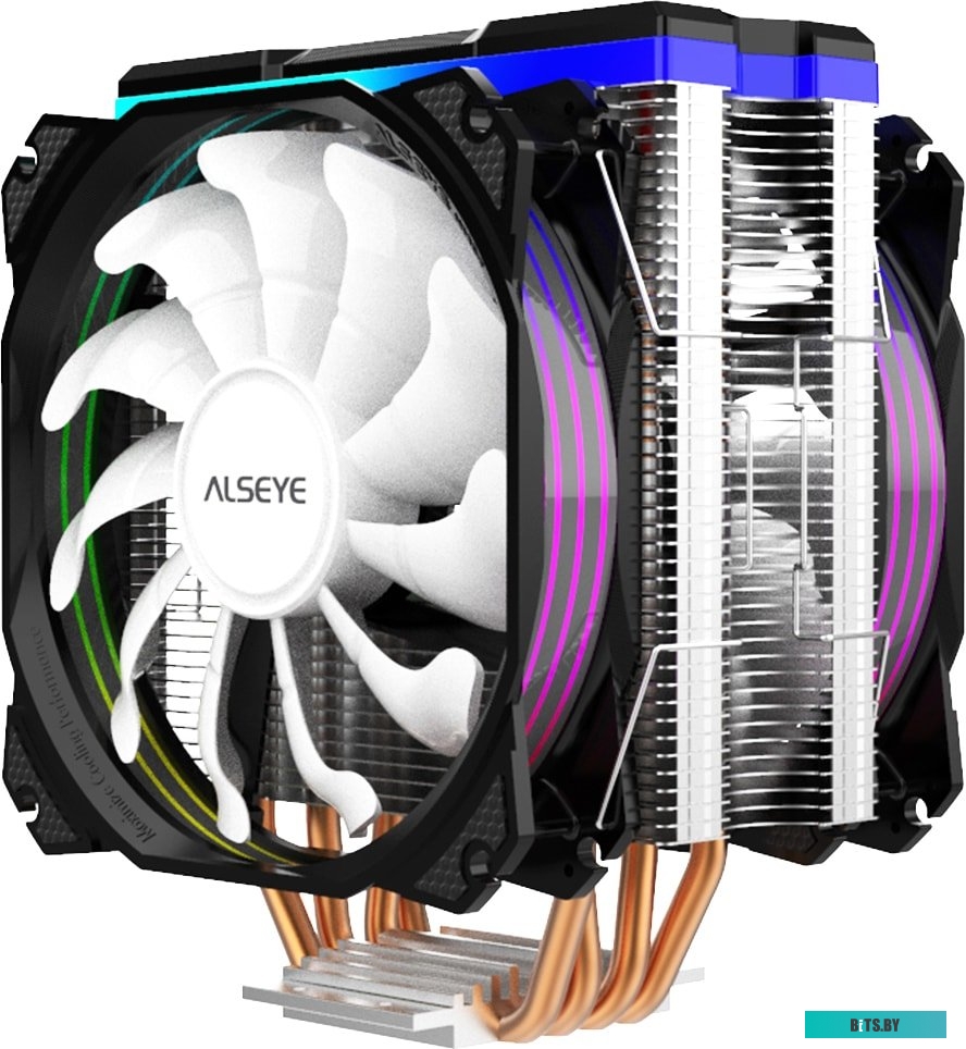 Кулер для процессора ALSEYE M120D (черный)