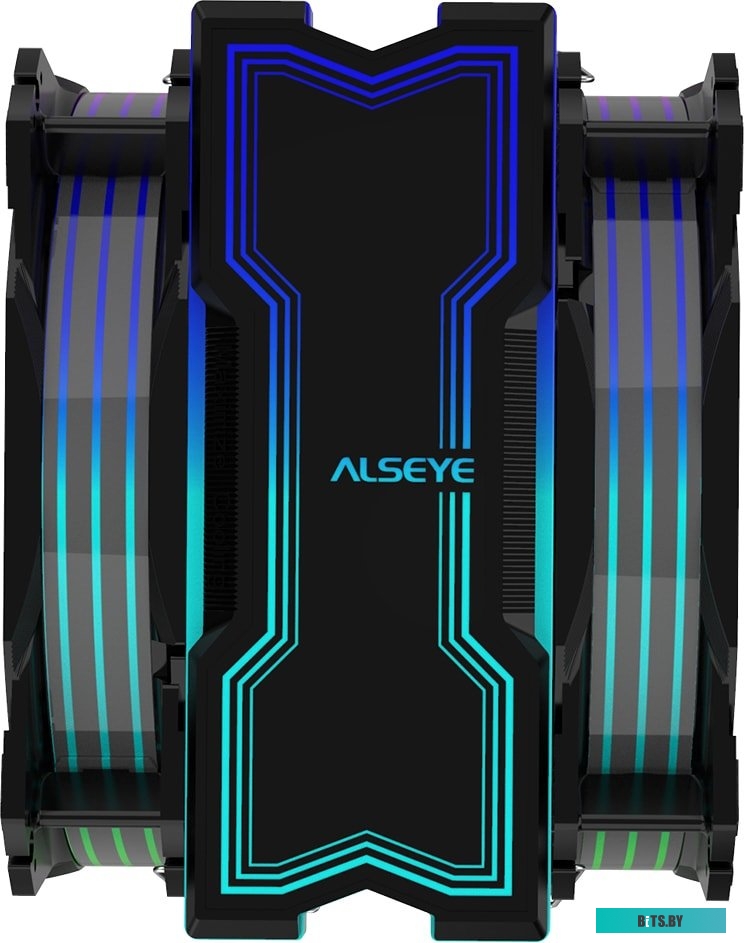 Кулер для процессора ALSEYE M120D (черный)