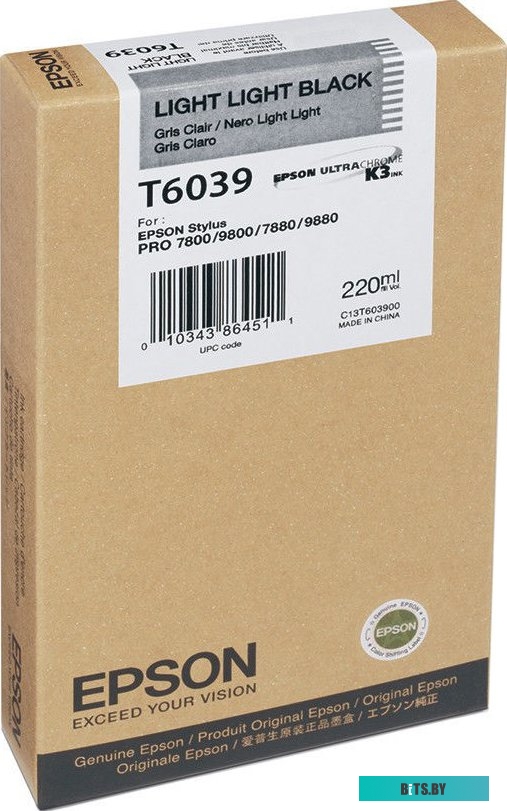 Картридж Epson C13T603900