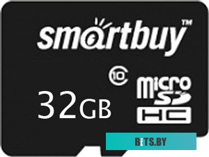 Карта памяти SmartBuy microSDHC (Class 10) 32GB (SB32GBSDCL10-00)