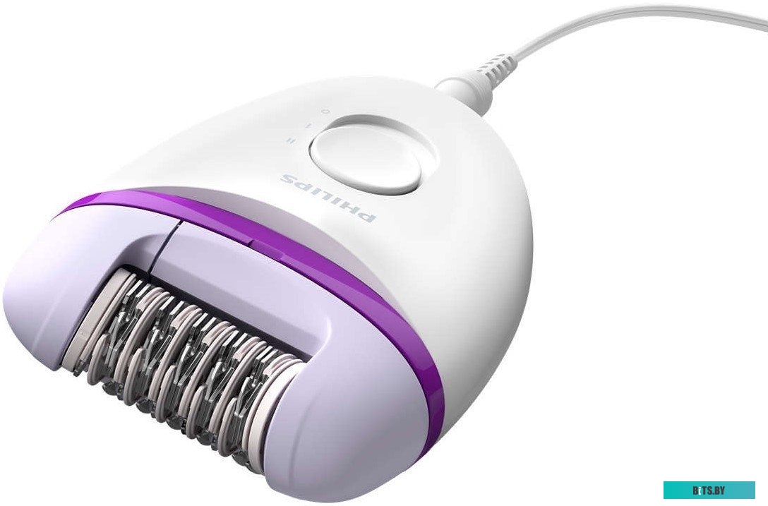 BRE225/00 Эпилятор Philips BRE225/00 скор.:2 от электр.сети белый/фиолетовый