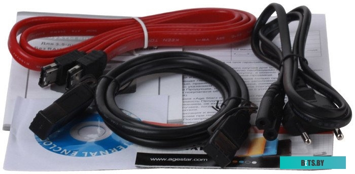Бокс для жесткого диска Agestar 3C4B3A1 Black