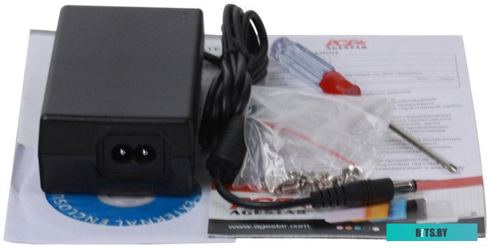 Бокс для жесткого диска Agestar 3C4B3A1 Black