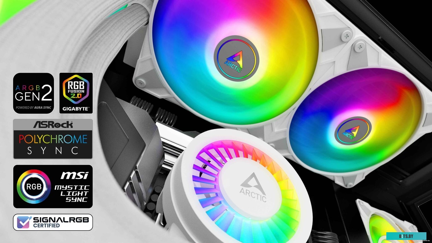 Жидкостный охладитель Arctic Liquid Freezer III 280 A-RGB (White) ACFRE00151A
