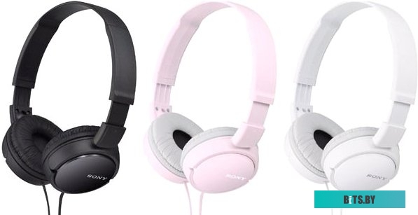 Наушники (Гарнитура) Sony MDR-ZX110 (белый) <MDRZX110W.AE>