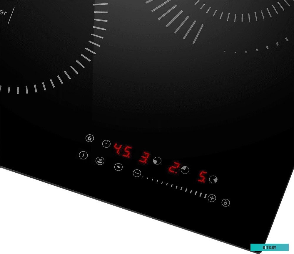CVI453STBKC Индукционная варочная панель/ Индукционная варочная панель, 45 см, сенсорное управление, таймер, автоматическое выключение, цвет: черный