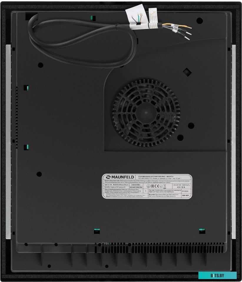 CVI453STBKC Индукционная варочная панель/ Индукционная варочная панель, 45 см, сенсорное управление, таймер, автоматическое выключение, цвет: черный