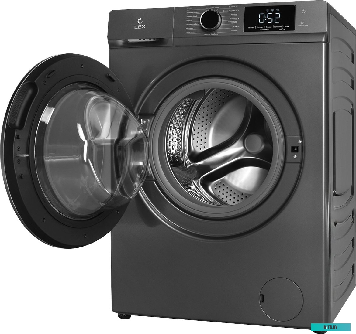 CHKO100014 Стиральная машина LEX LWM12012WID, с фронтальной загрузкой, с паром, 12кг, 1200об/мин, инверторная