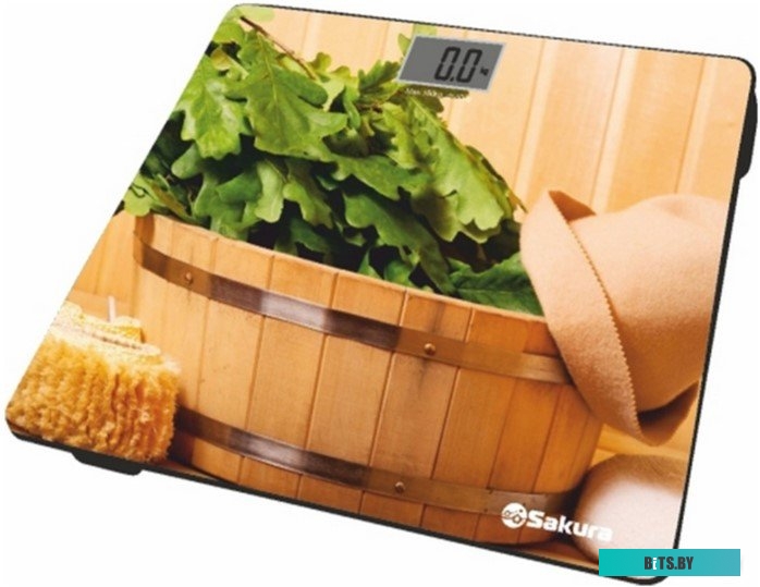 SA-5071SB Весы напольные электронные SAKURA [SA-5071SB] баня
