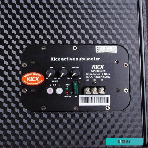 Корпусной активный сабвуфер KICX AP300BPA <2013753>