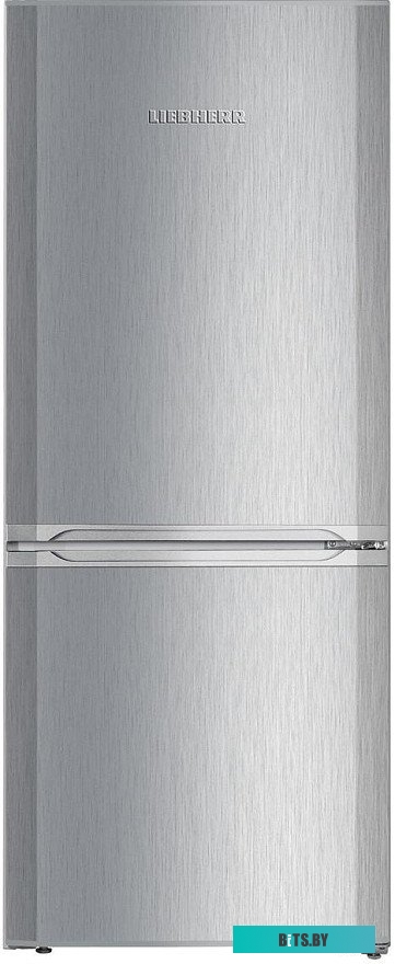 CUele 2331-26 001 Холодильники Liebherr/ 137.2x55x63, объем камер 156/53 л, нижняя морозильная камера, серебристый