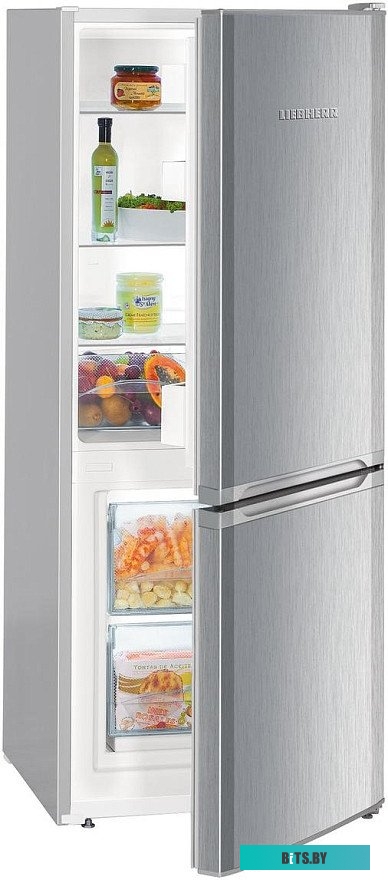 CUele 2331-26 001 Холодильники Liebherr/ 137.2x55x63, объем камер 156/53 л, нижняя морозильная камера, серебристый