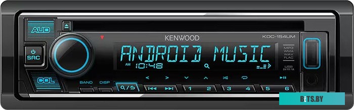KDC-154UM Автомагнитола Kenwood KDC-154UM 1DIN 4x50Вт