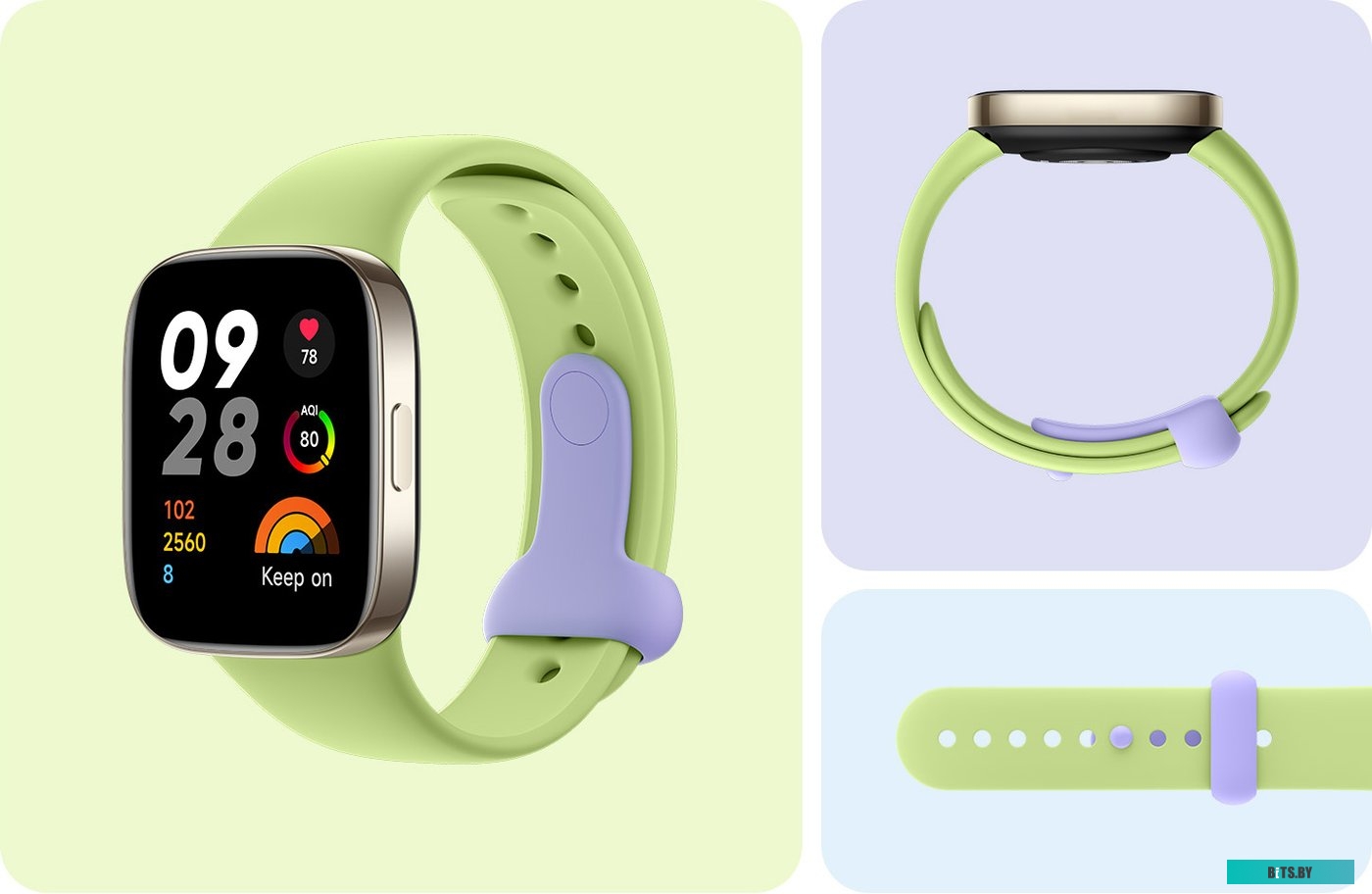 Xiaomi Redmi Watch 3 (черный, международная версия)