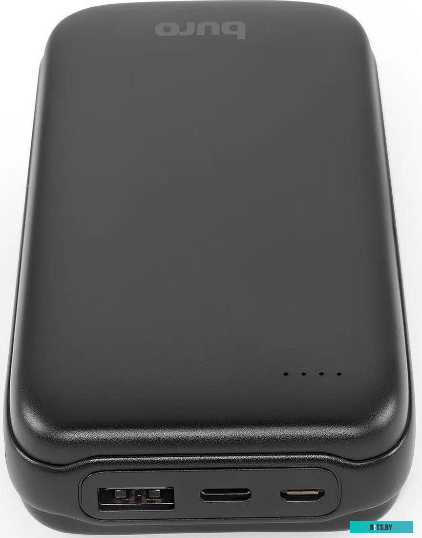 Мобильный аккумулятор Buro BP20A 20000mAh 10W 2A USB-A черный (BP20A10PBK)