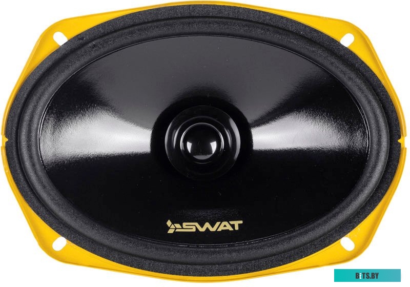 SWAT SP-H69V2 Колонки автомобильные Swat SP-H69v2 280Вт 93дБ 4Ом 15x23см (6x9дюйм) (ком.:2кол.) широкополосные однополосные