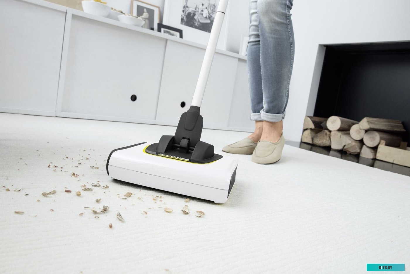 1.258-050.0 Пылесос-электровеник Karcher KB 5 650Вт белый/белый