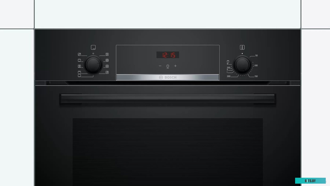 HBF534EB0Q 59.5x59.4x54.8 см, 66 л, гриль, конвекция, черный