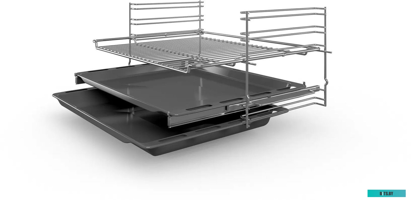 HBF534EB0Q 59.5x59.4x54.8 см, 66 л, гриль, конвекция, черный