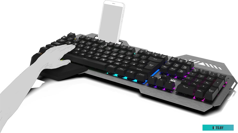 Клавиатура Ritmix RKB-220BL
