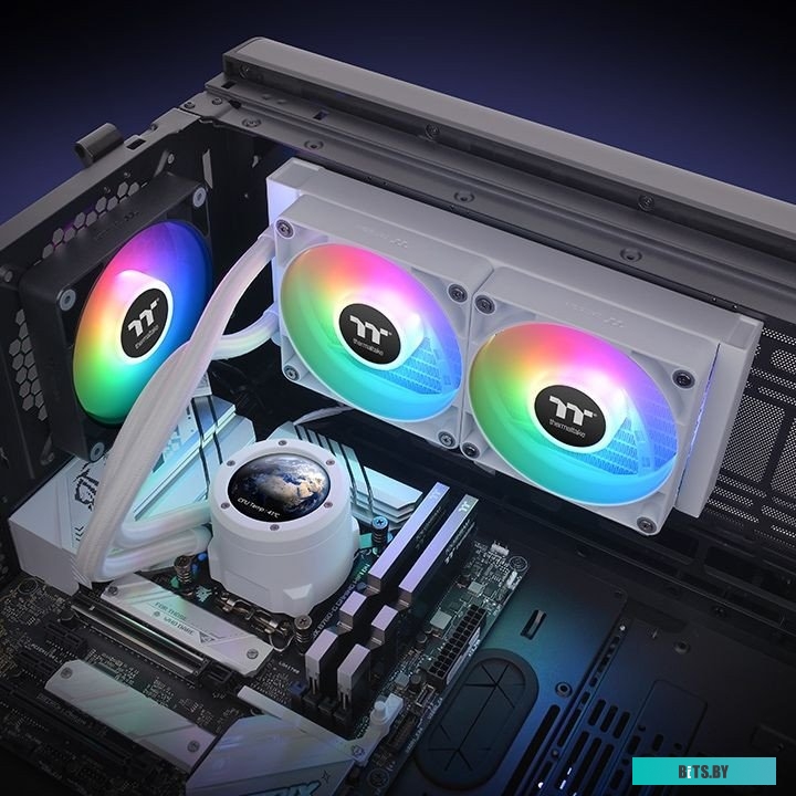 Жидкостный охладитель Thermaltake TH240 V2 Ultra ARGB Snow Edition CL-W404-PL12SW-A