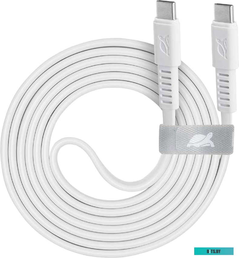 Кабель Rivacase Type-C Type-C PS6005 WT12 (1.2 м, белый) <4260403579534>