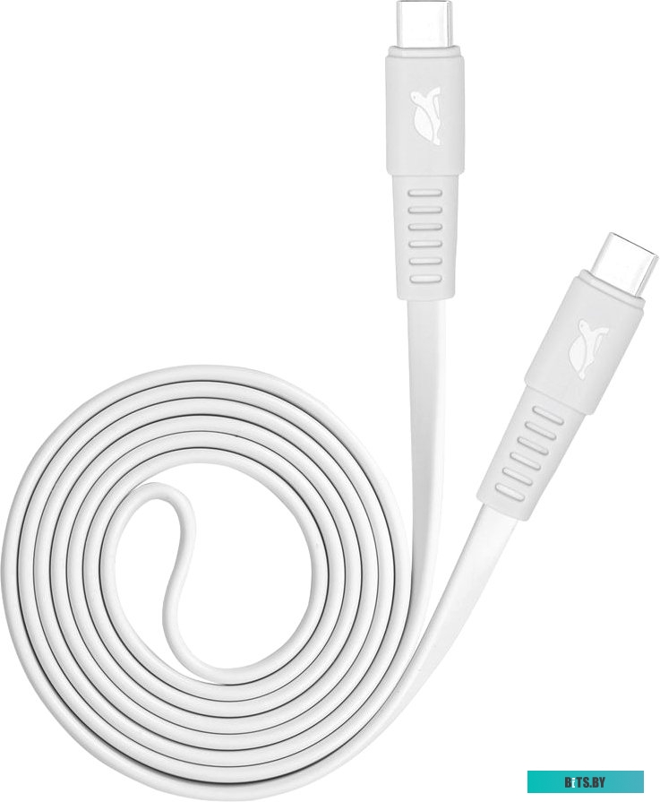 Кабель Rivacase Type-C Type-C PS6005 WT12 (1.2 м, белый) <4260403579534>