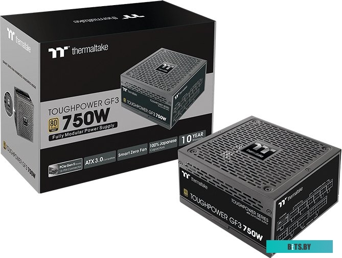 Блок питания Thermaltake Toughpower GF3 750W Gold - TT Premium Edition PS-TPD-0750FNFAGE-4