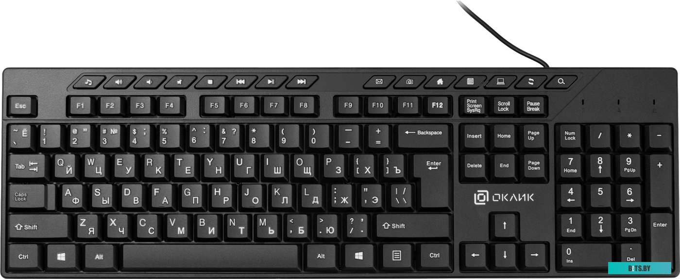 Клавиатура Oklick 125M <1678108>