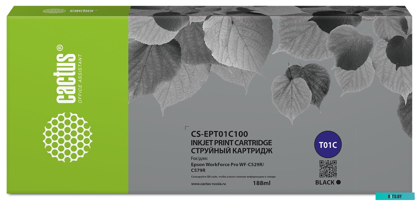Картридж CACTUS CS-EPT01C100 (аналог Epson T01C1)
