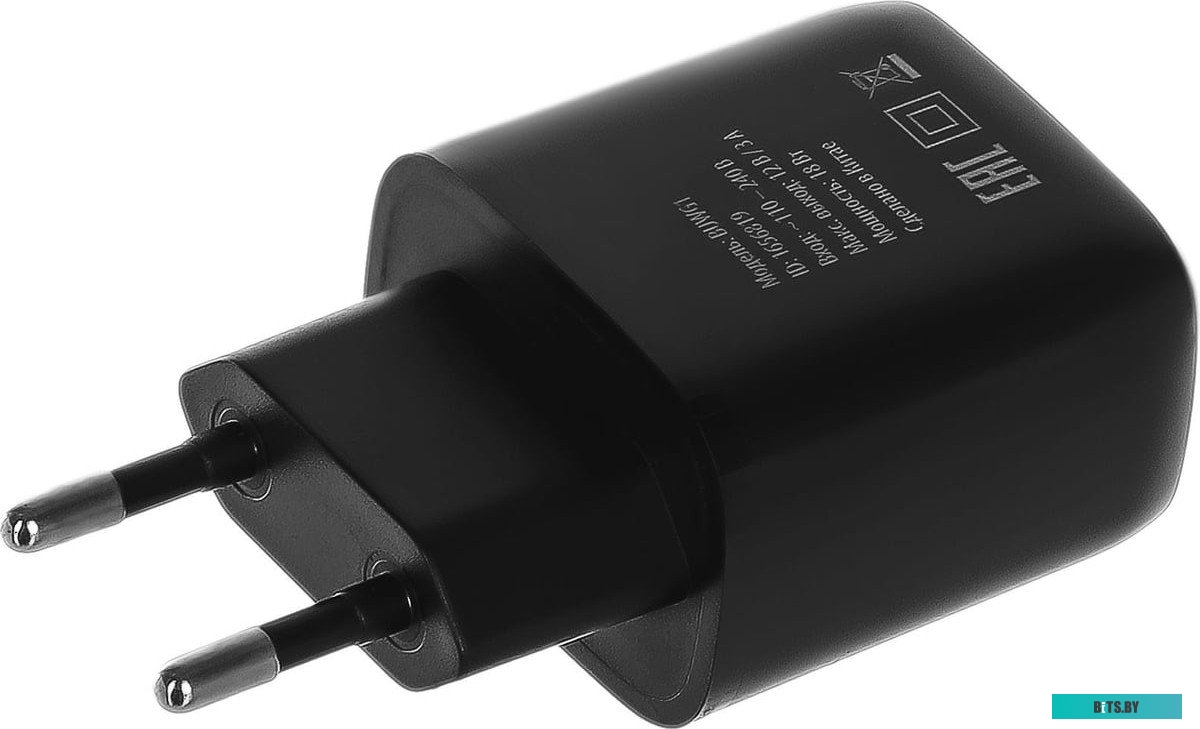 Сетевое зарядное устройство Buro BUWG1 buwg18p100bk